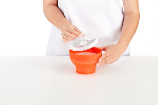 Lékué Mini Magnetron Popcorn Maker - Red — afbeelding 3