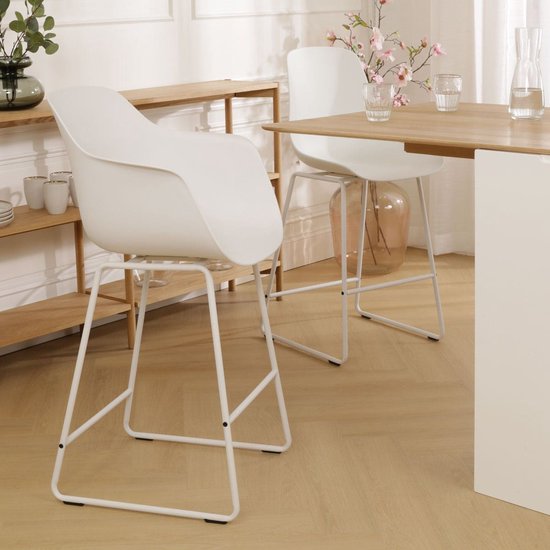 Nolon Nino blanc 65 cm - Siège Witte avec accoudoirs