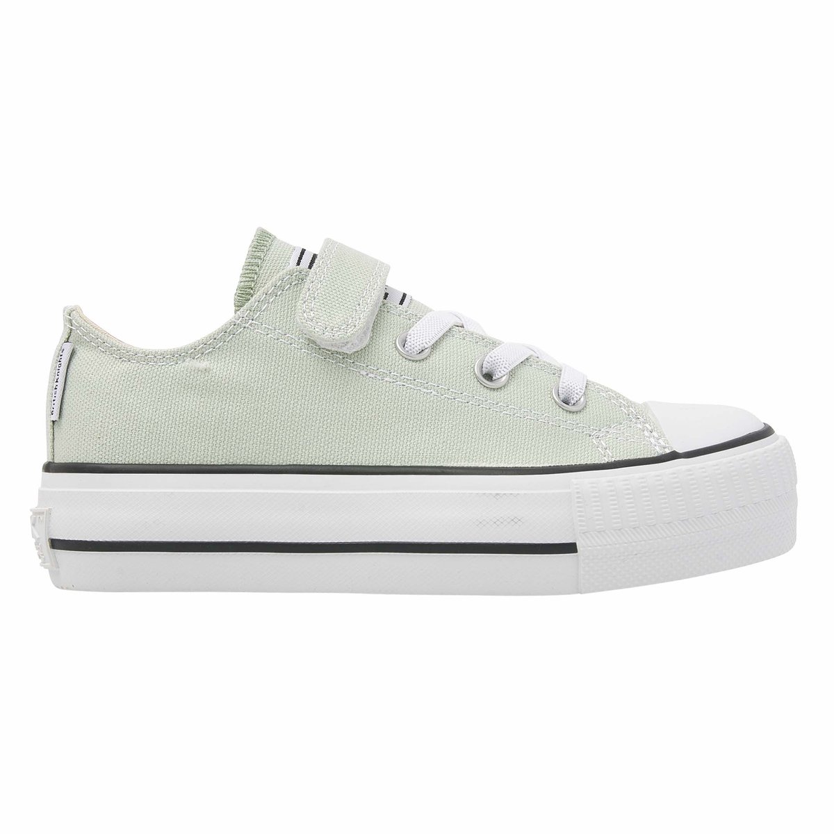 British Knights - Kaya Low Meisjes Sneakers Laag - Maat 33 - Groen - Katoen - Meiden Schoenen