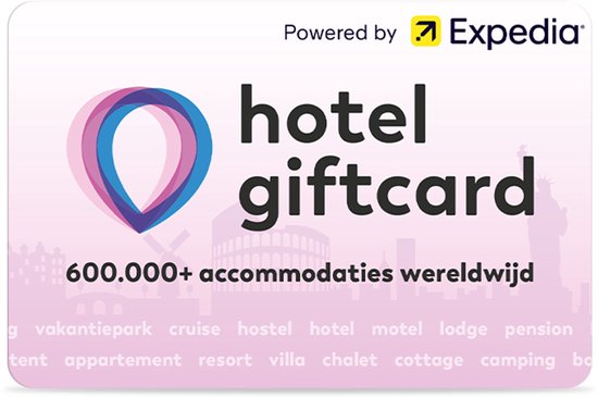 Hotel Giftcard - Cadeaukaart - 100 euro