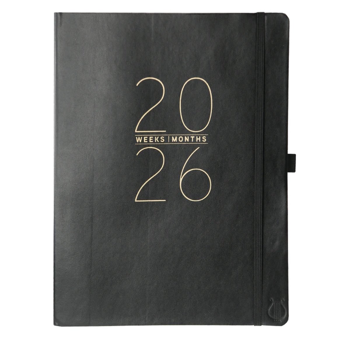 Graphique de France - Classic Black - Agenda 2025-2026 - 18 maanden L