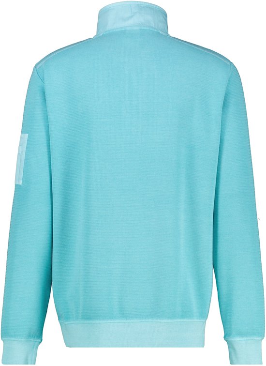 Lerros - Pull demi-zip - Homme - M - 456 COASTAL BLUE - Katoen - 2524421