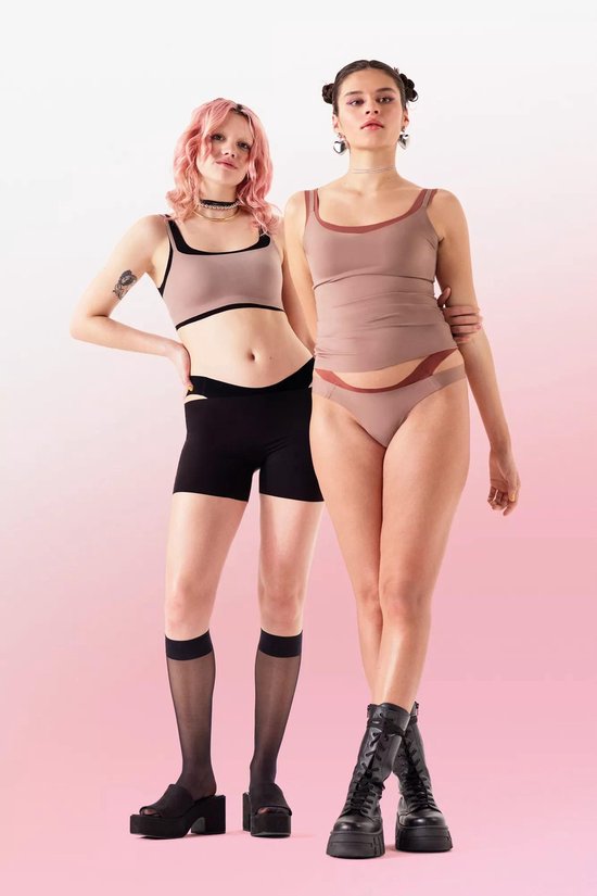 sloggi ZERO Feel 2.0 Haut Femme - Zwart - Taille XXL