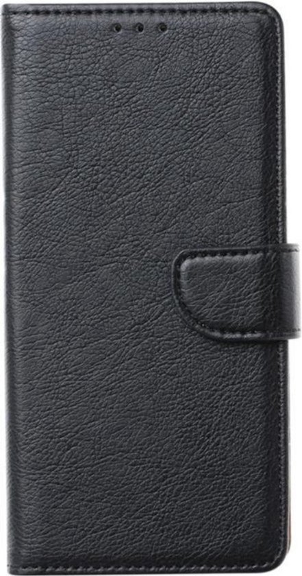 Book Case Hoesje - Geschikt voor iPhone 7/8/SE - PU Lederen Wallet - Kaarthouder - Telefoonhoesje - Zwart
