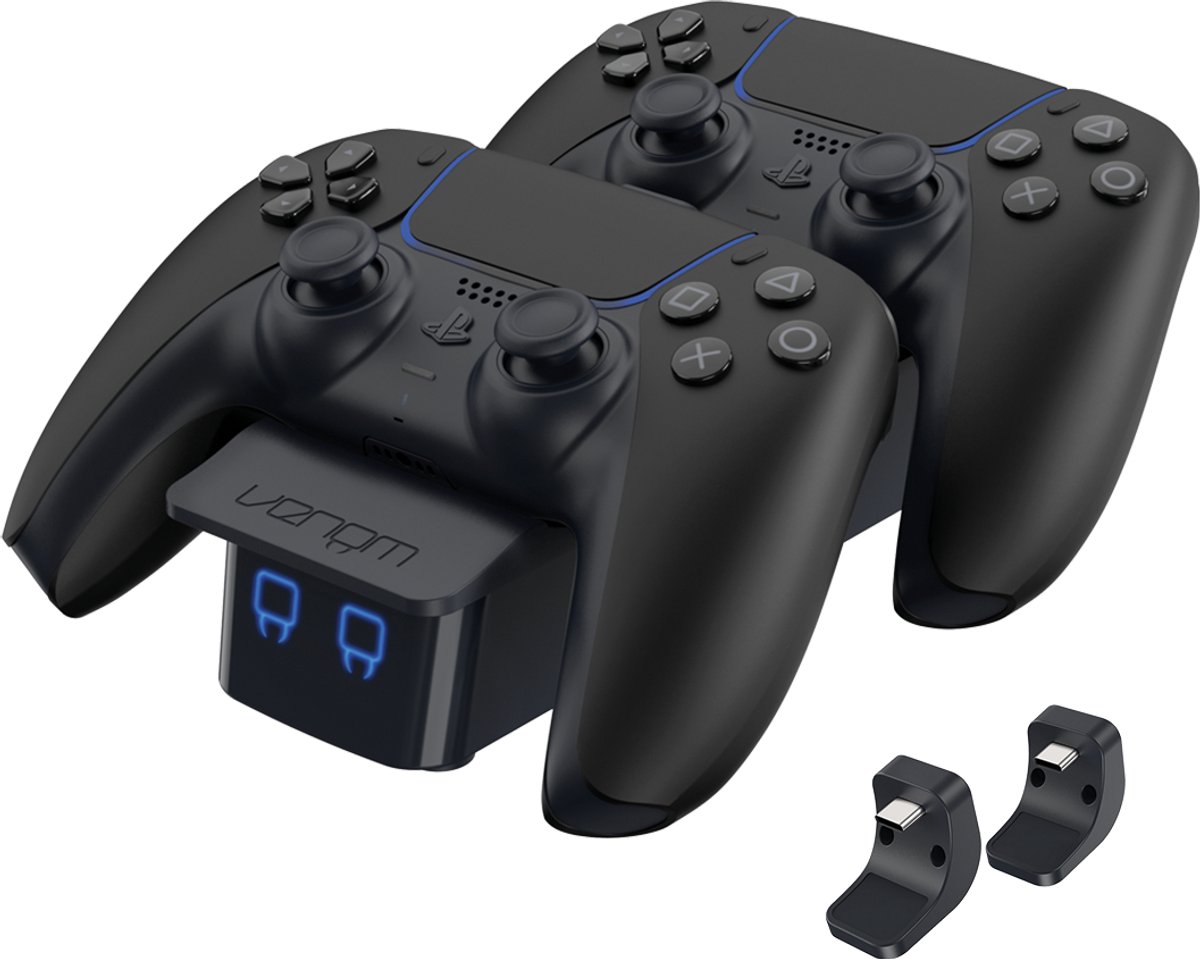 Venom - PS5 - twin docking station - zwart