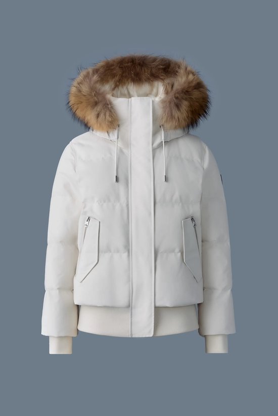 Calvin Klein Womenswear Donsjack met afneembare capuchon in zwart