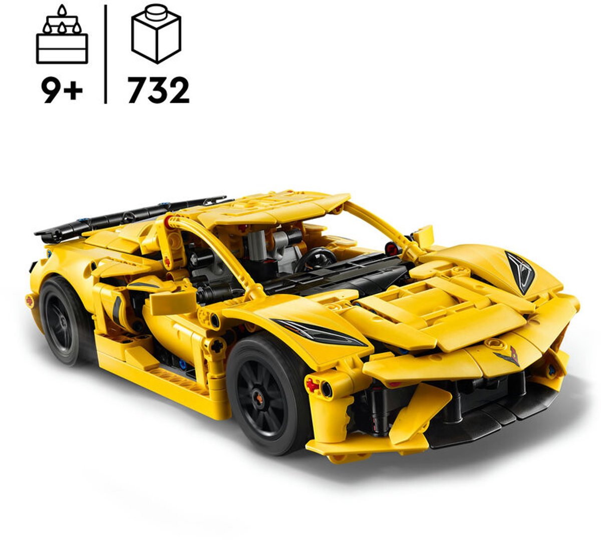 LEGO Technic Chevrolet Corvette Stingray - 42205 — afbeelding 7