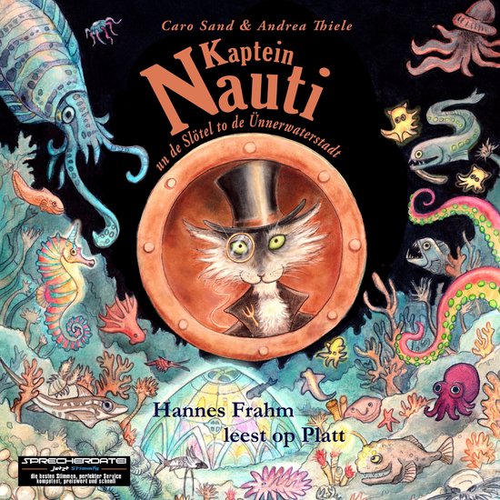 Kaptein Nauti un de Slötel to de Ünnerwaterstadt - cover