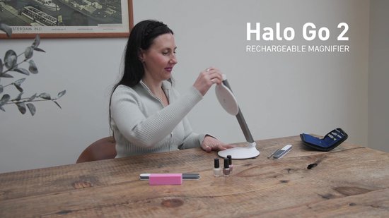 Daylight Halo Go 2 oplaadbare tafelloeplamp | E25400 Daylight Halo Go 2 oplaadbare tafelloeplamp | E25400
