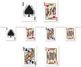 Pendule de jeu de cartes de casino 4 mètres