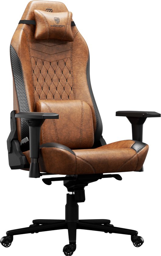 HICON Gamestoel Apex Renegade Bruin Ergonomisch - Gamestoel - €199,90
