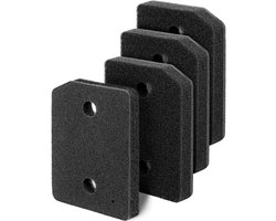 Schuimfilter Vervanging - Droger Filter Sponsfilter - 4stuks - Filters Geschikt Voor Wasdroger - schuimfilter - Geschikt Voor Filter voor Miele T1 - filter schuim - droger filters - wasdroger sokkelfilter - Wasdroger accessoires - droogfilters