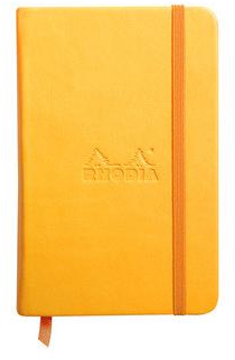 Rhodia 118656C schrijfblok & schrift A6 96 vel Geel