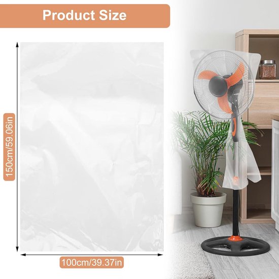 Origuuds Grote Doorzichtige Plastic Opbergzakken, 80cm x 100cm Voedselveilige Doorzichtige Plastic Platte Open Polyzakken voor Dekens, Dekbedden, Kussens en Seizoenskleding (40 µm/10 stuks