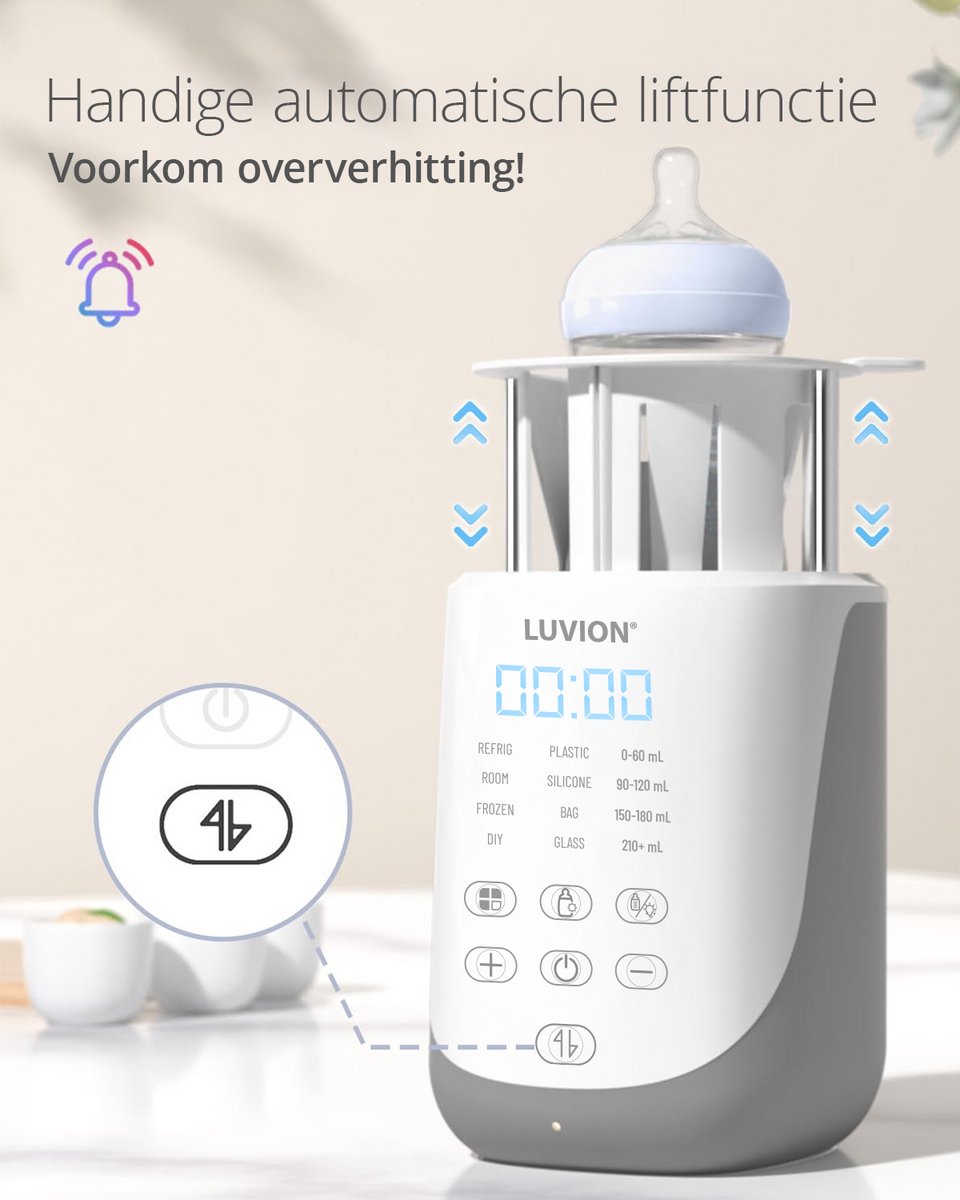 LUVION Smartlift PRO Flessenwarmer thumbnail 5