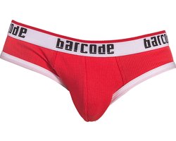 Barcode Berlin Maxime Backless Brief Red - MAAT L - Erotisch Heren Ondergoed - Slip voor Man - Sexy mannen Slip
