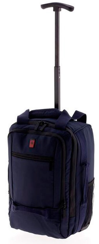 Gladiator Polar Kleine Handbagage Laptop Rugzak Trolley - 40 cm - 14 inch - Blauw