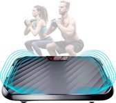 Luxe Trilplaat – Voor Benen – Bloedsomloop – Powerplate Fitness – Bloedcirculatie – Universeel – 200W – Zwart