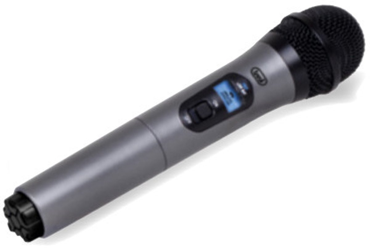 Trevi EM 401 UHF Zwart, Grijs Microfoon voor podiumpresentaties