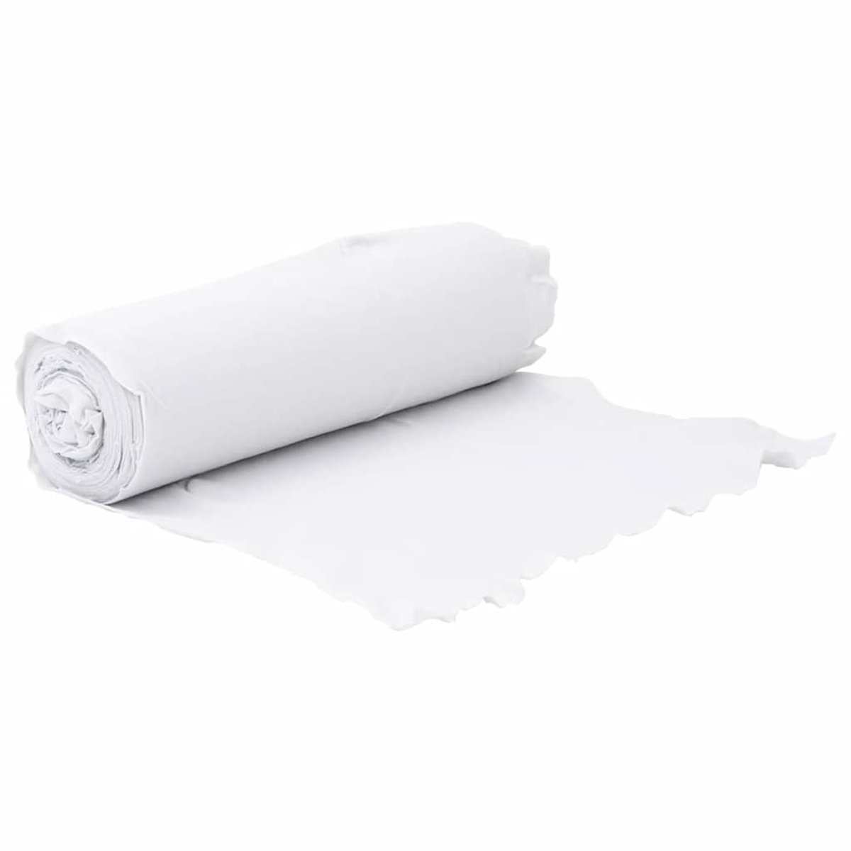 vidaXL - Geotextielmembraan - 1x50 - m - polyestervezel - wit