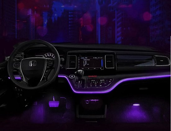 2 Stks Rgb Ritme Licht, Stem-geactiveerde Ritme Licht Met Oplaadbare Batterij Usb Auto Ritme Licht Bar Muziek Sfeer