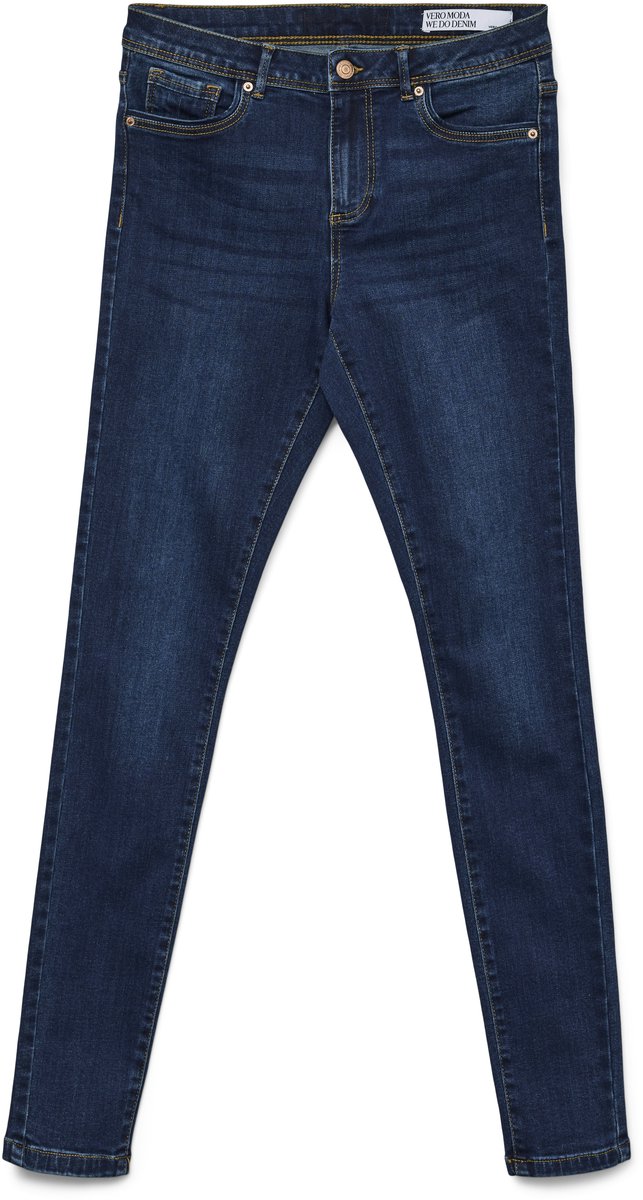 VERO MODA VMTANYA MR S PIPING J VI3144 GA NOOS Dames Jeans - Maat XS X L30