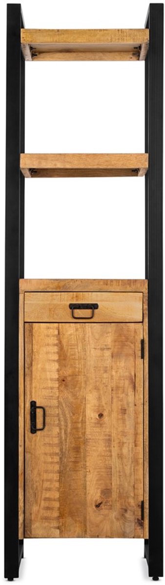 Boekenkast Britt mangohout 55 cm - Naturel