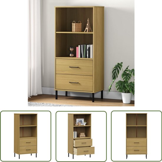 Mid-Century teakhouten vintage ladekast met 6 lades - Retro