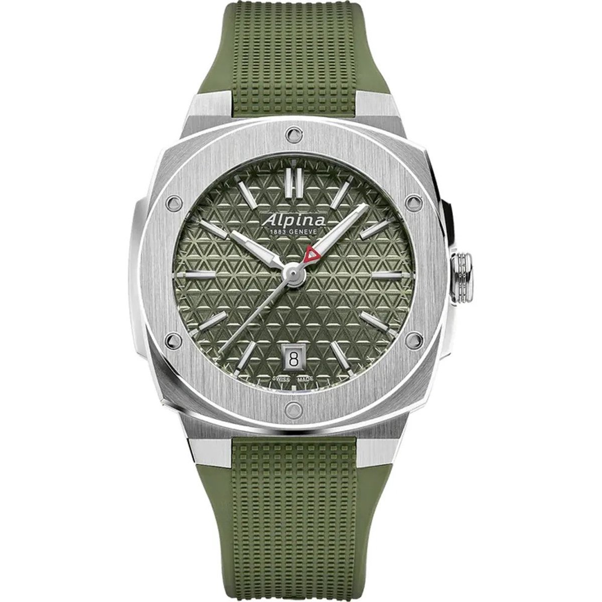 Alpina Alpiner Extreme AL-220K2AE6 Horloge - Siliconen - Groen - Ø 35 mm