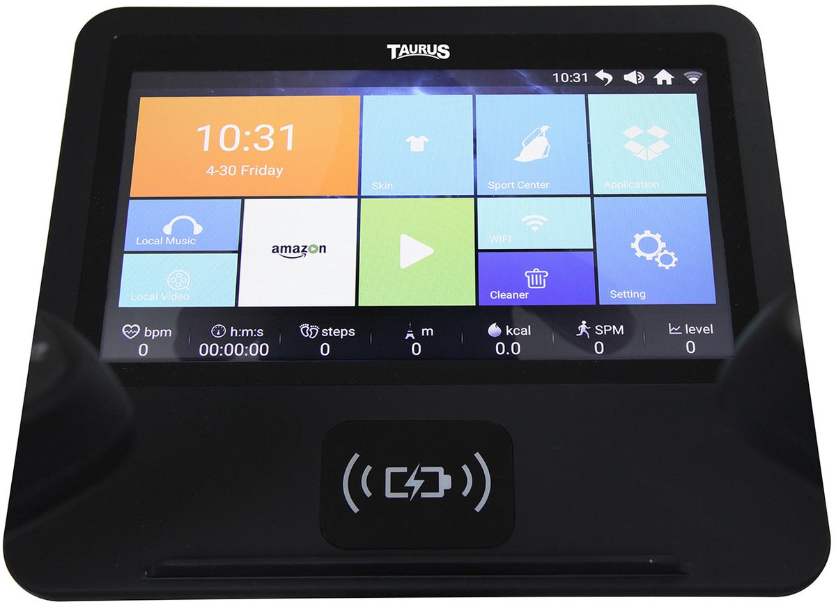 Afbeelding 2 van Taurus Stair Trainer ST10.5 LED-Console – Professionele Trapklimmer met 25 Weerstandsniveaus, LED Console, Fitnessapparaat voor Kracht- en Cardio Training