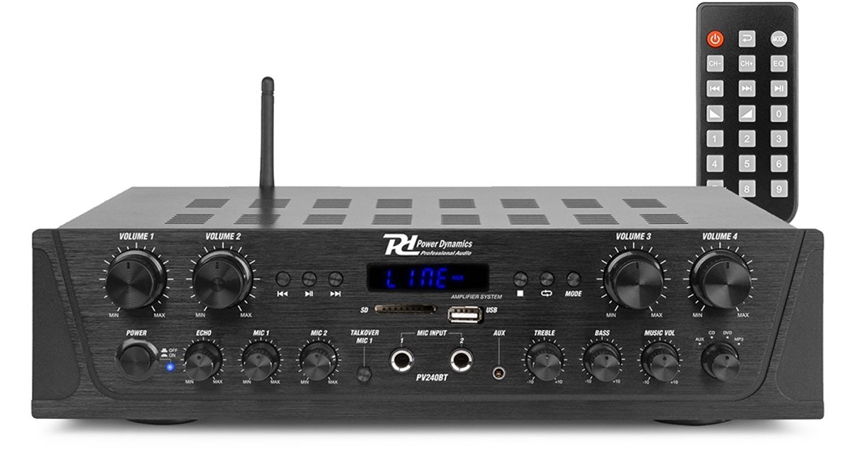 Amplificatore Bluetooth Amplificatore Stereo Bluetooth Pyle PTA44BT - 4 ...