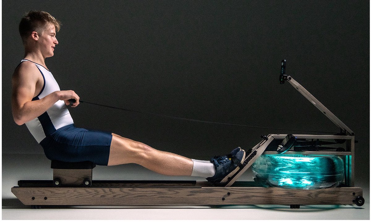 Afbeelding 3 van WaterRower LightRing – LED Verlichting voor Roeitrainer – Visuele Feedback op Hartslag en Slagfrequentie – Compatibel met Alle WaterRower Modellen – App-gestuurd – USB-aangedreven