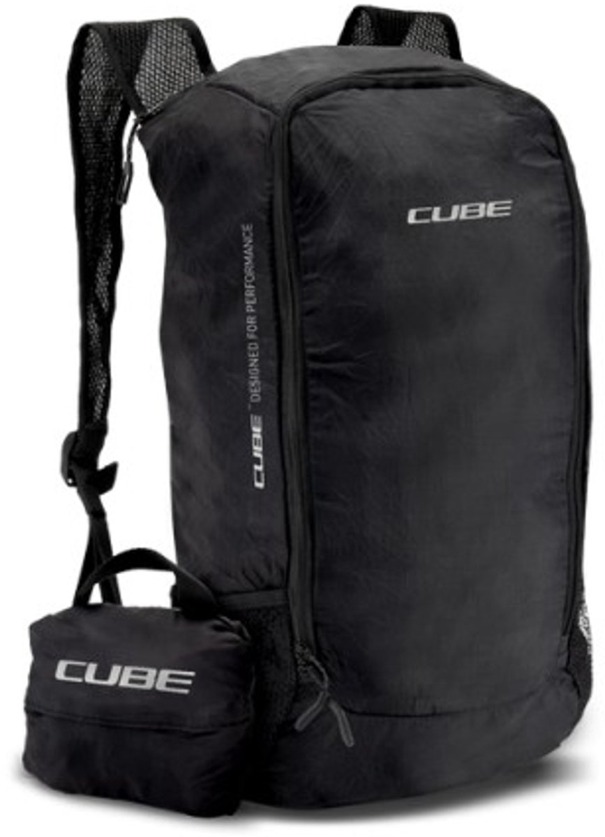 Cube Backpack Pure 16 Ultralight - 16 L - Rugzak - H42 x B28 x D12 cm - Lichtgewicht Rugtas - 130 g - Zwart