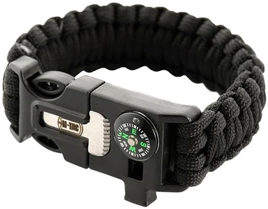 Ecomeon Bracelet de Survie en Paracorde, Bracelet Tressé en Paracorde pour Hommes et Femmes, Bracelet de Survie Extérieur avec Corde de Parachute, Bracelet en Paracorde pour Garçons et Filles