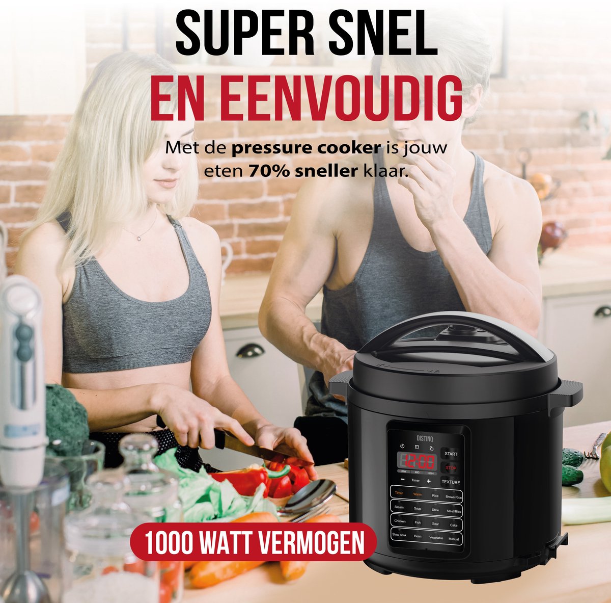 DistinQ Multicooker 9-in-1 thumbnail 4