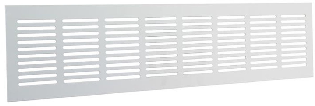 Starx plintrooster 400 x 100 mm wit