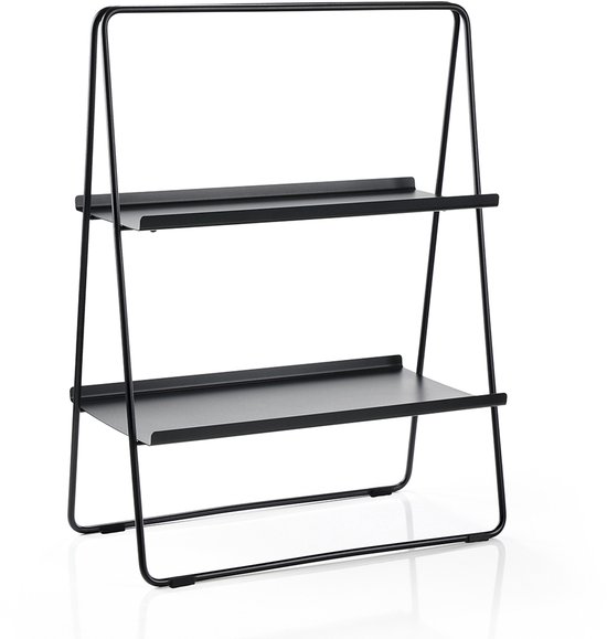 Zone Denmark A-Table Scaffale In Metallo Bianco 53x29x75 Cm - Design Danese Minimalista - 2