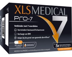 XLS Medical Pro-7 Capsules - 5x Meer Gewichtsverlies, Vetverbranding & Gezond Afvallen