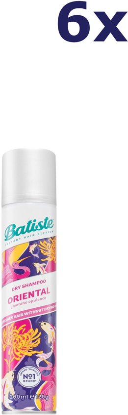 Batiste Trockenshampoo Oriental – 200 Ml, Für Frischeres Haar Zwischendurch