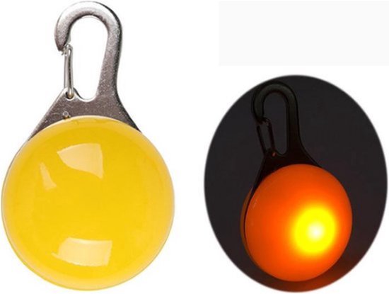 Foto: Max molly honden veiligheidsverlichting matrix ultra led dierenlampje oranje