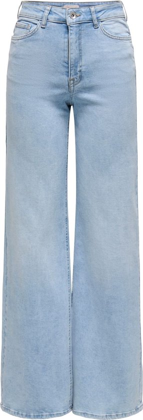 Jeans pour femme JDY JDYFELINA-FINA HW WIDE JNS LBD DNM NOOS - Denim Blue clair
