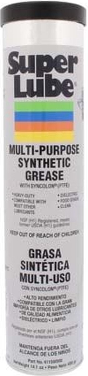 Super Lube multifunctioneel synthetisch vet (NLGI 000) - 400 gram patroon