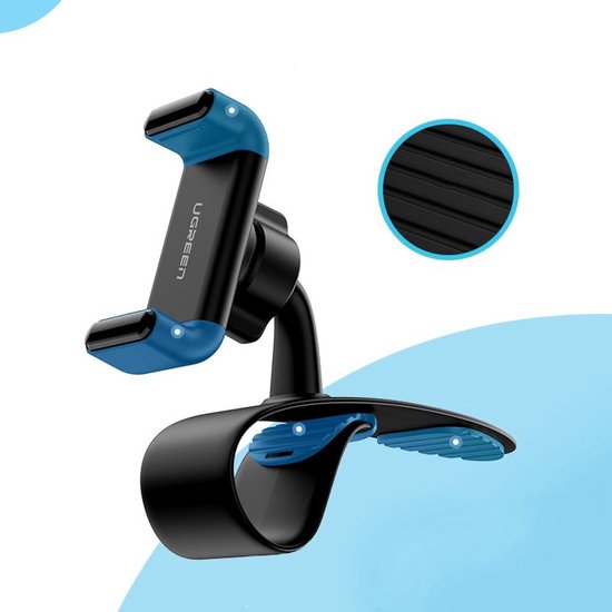 Ugreen - autohouder - bordgesp dashboard zwart - (60796) van Ugreen — afbeelding 3