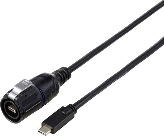 Connecteur USB Mâle Micro-B à Vis - TRU Components - 1 Pièce - Pour Raccordement Fixe - USB 2.0