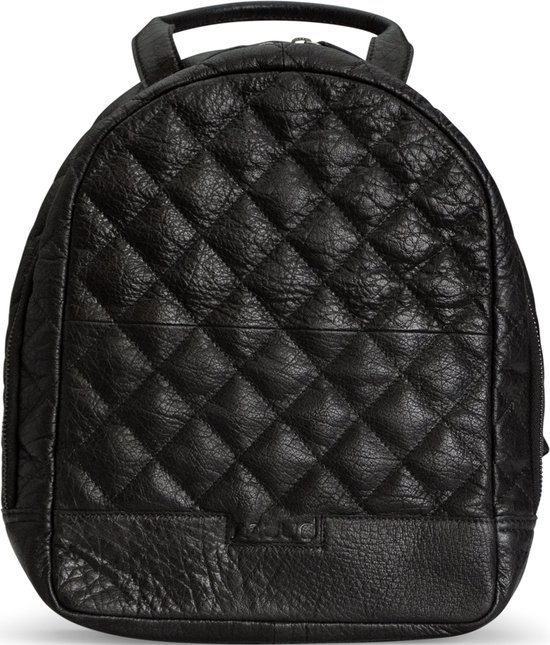 MUUD - Fritsa - Luxe lederen handgemaakte lederen rugzak - Black
