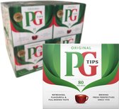 PG Tips - 100% Zwarte Thee - 12 x 80 Zakjes - Normale verpakking