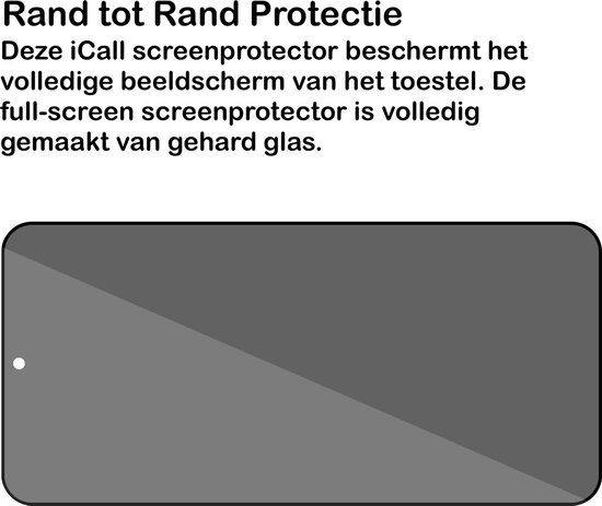 Coque Samsung Galaxy S24 FE - Protection d'écran de confidentialité en Glas à couverture complète - Étui portefeuille à rabat marron