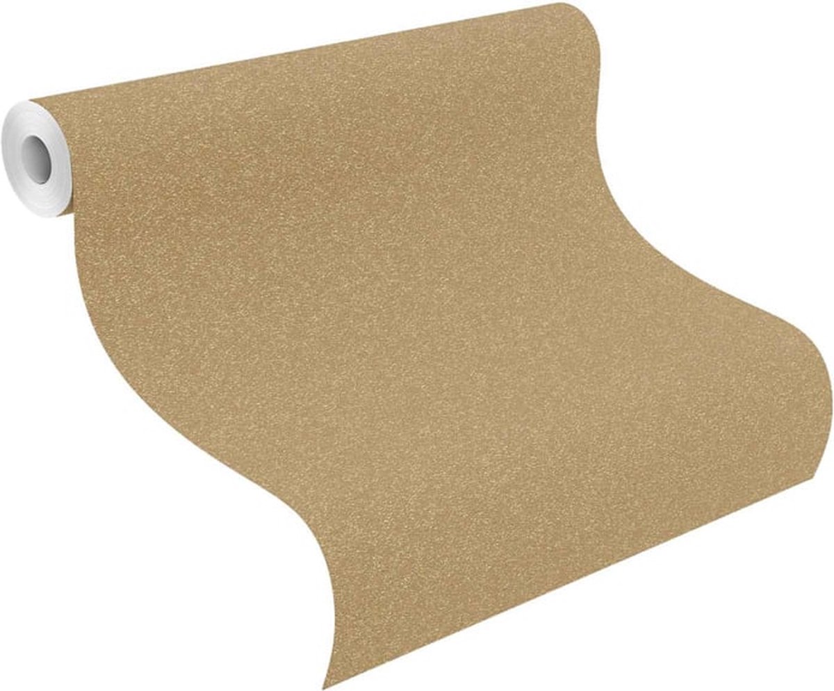 Goud vlies behang