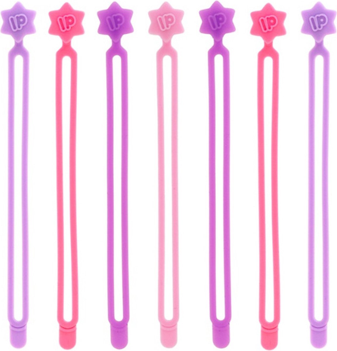 Lunch Punch Silicone Wrap Bands Blush