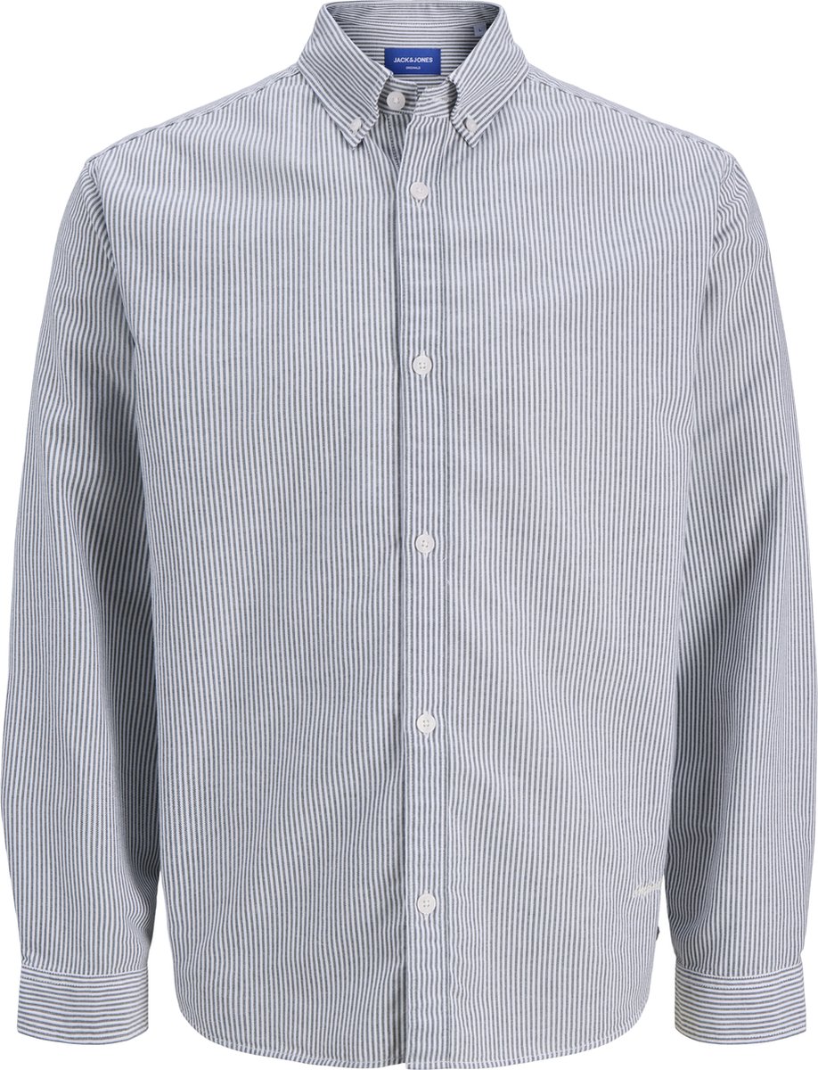 JACK&JONES - JORNORREBRO OXFORD SHIRT LS NOOS - Heren - Overhemden